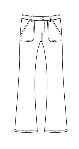 BOOTCUT CROPPED