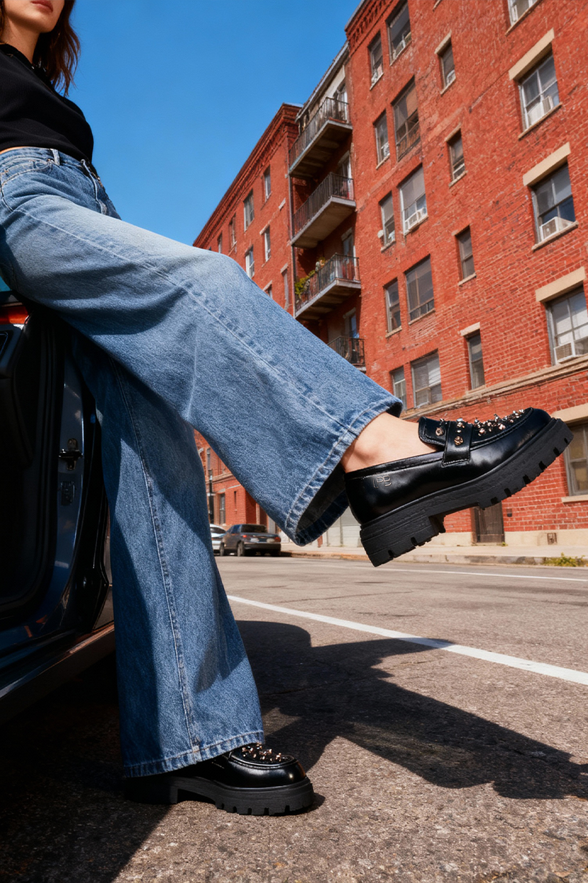 DERBIES CLOUTEES MARLIE