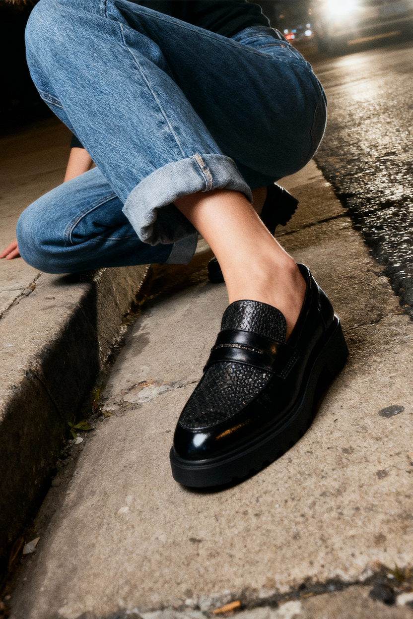 MOCASSINS CROCO JIOA