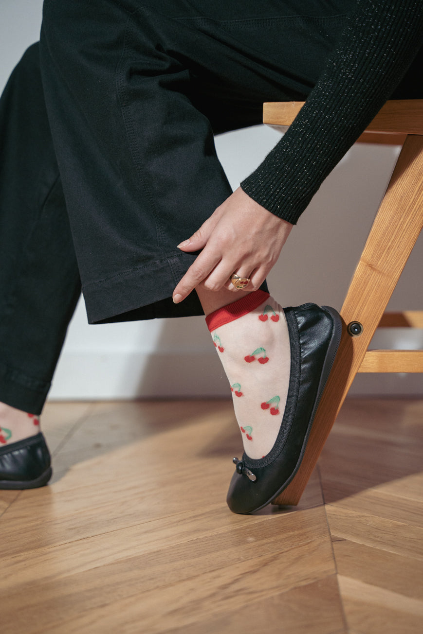 BALLERINES NOIRES AVA