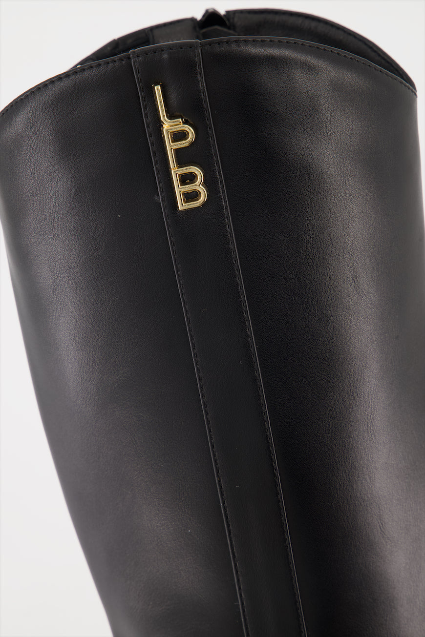 BOTTES NOIRES A TALONS JEANNE