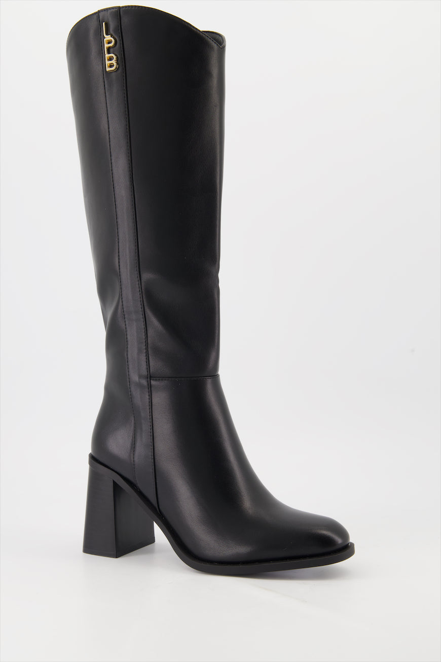 BOTTES NOIRES A TALONS JEANNE