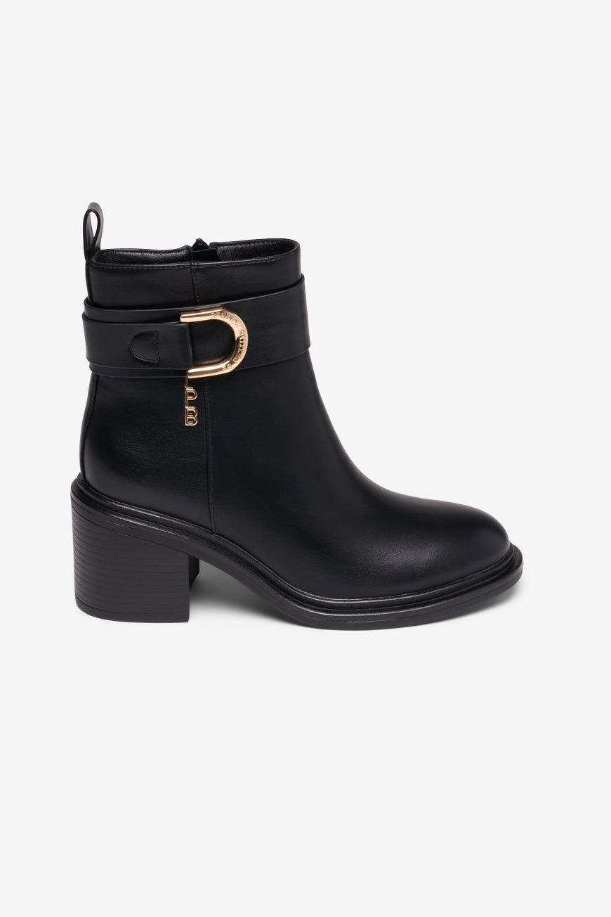 BOTTINES AVEC BOUCLE DOREE MALIKA