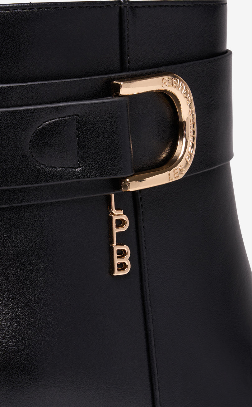 BOTTINES AVEC BOUCLE DOREE MALIKA