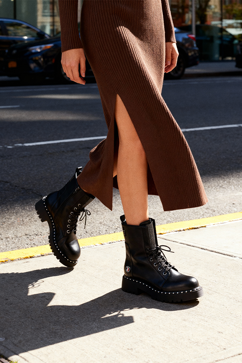 BOTTINES A LACETS MIRANA