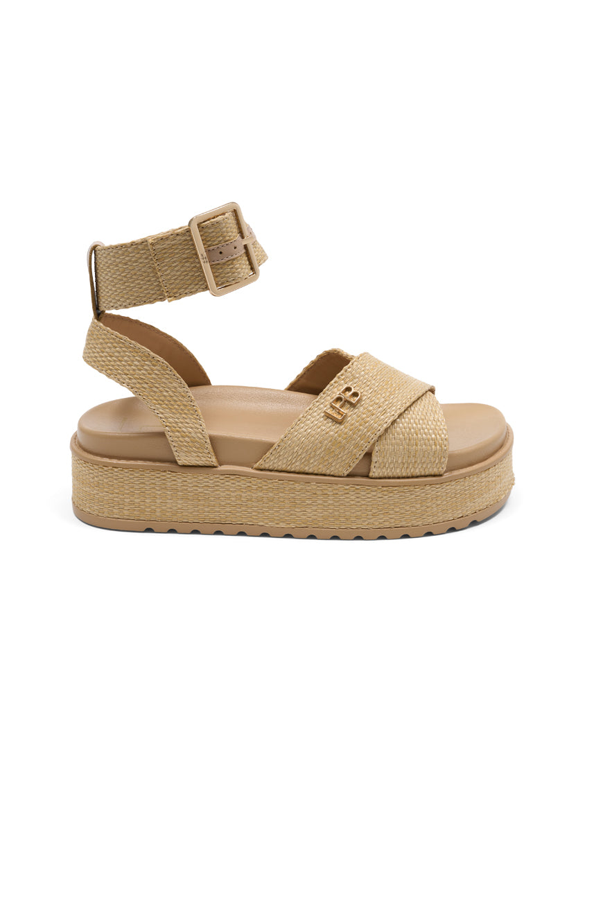 COMPENSEES NAELLE CAPPUCCINO RAPHIA