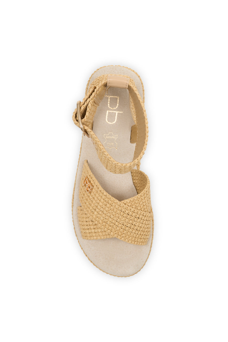 COMPENSEES NAELLE CAPPUCCINO RAPHIA