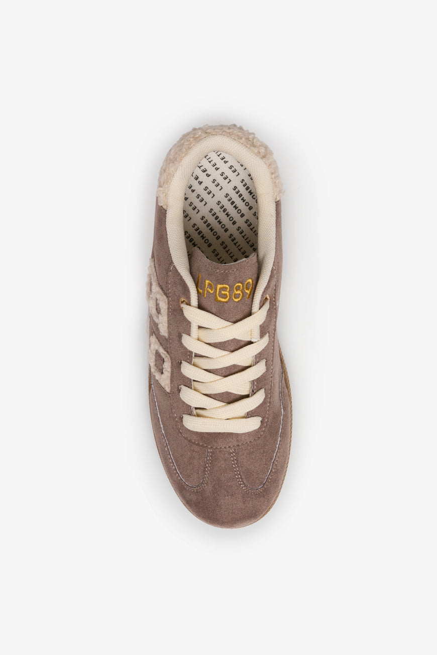 BASKETS EN SUEDINE MARIA