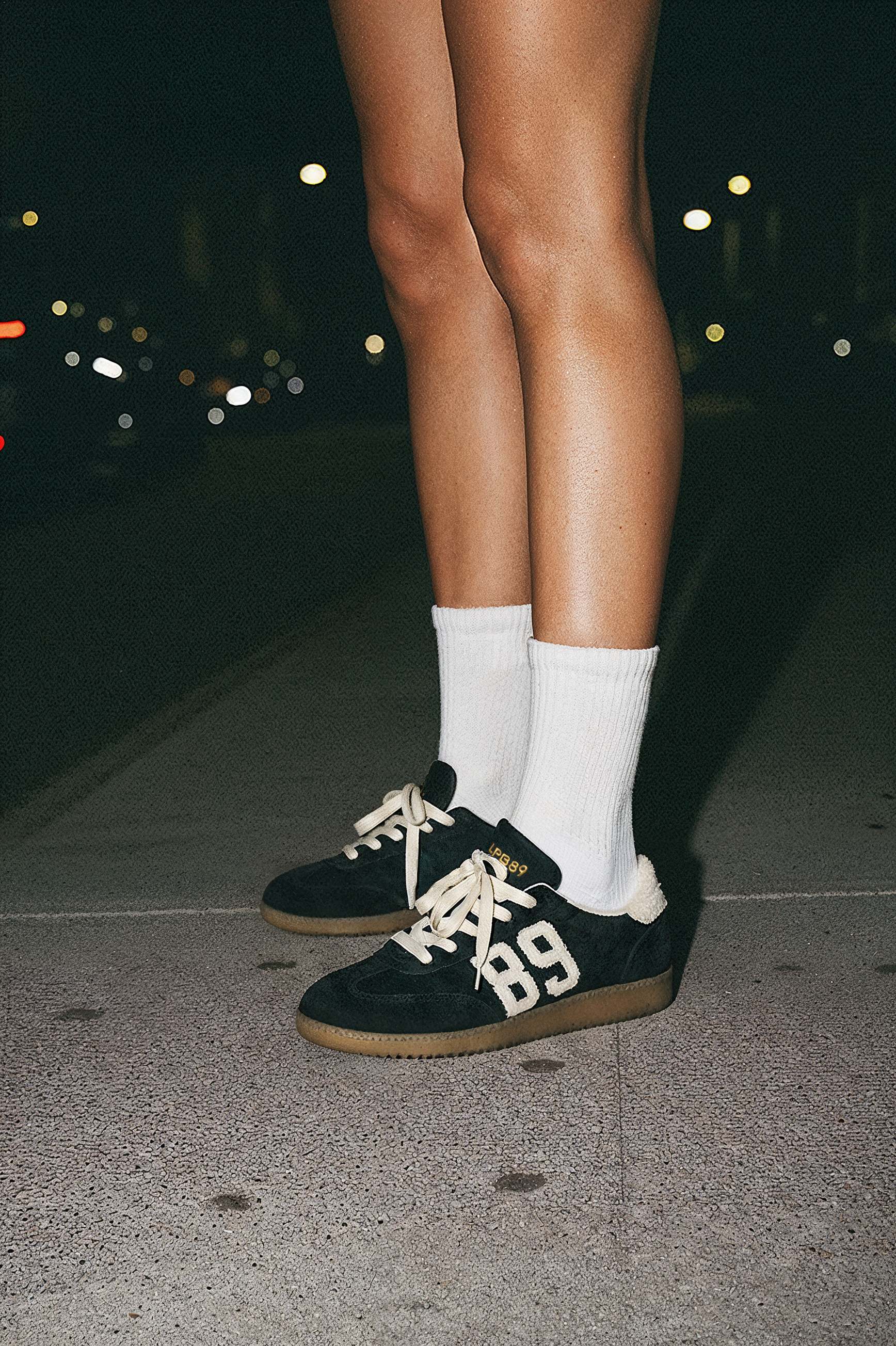 BASKETS EN SUEDINE MARIA