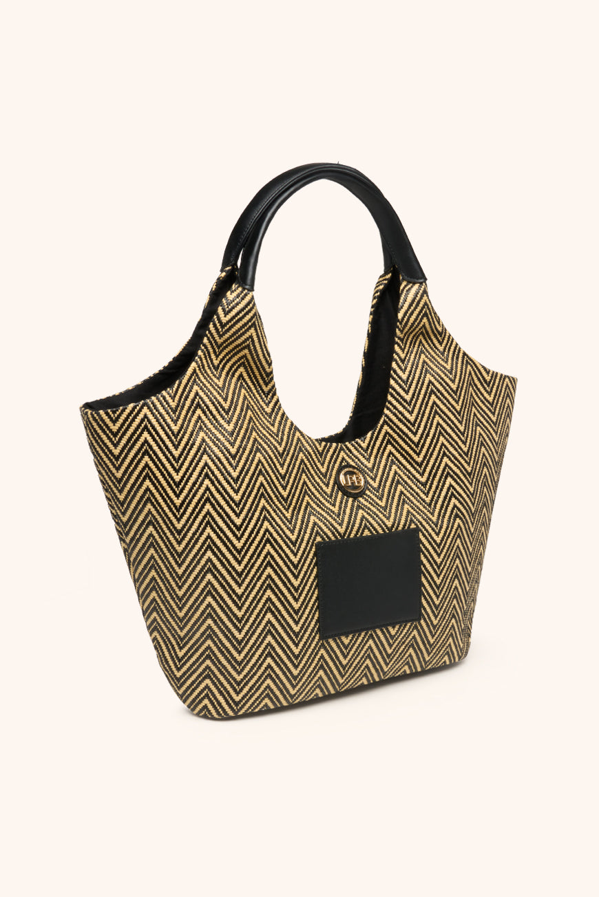 CABAS LEANNE NOIR