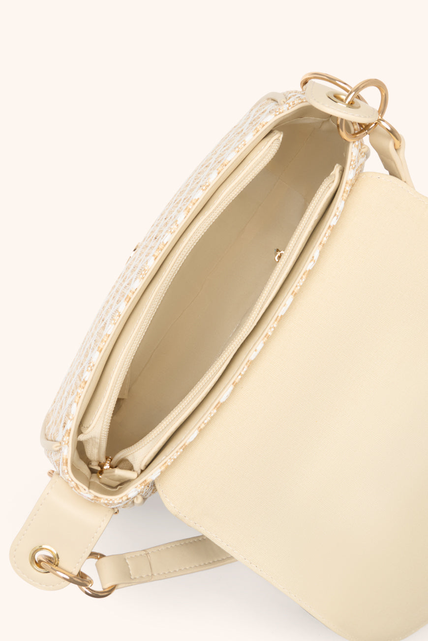 SAC A MAIN FABRICIA BLANC
