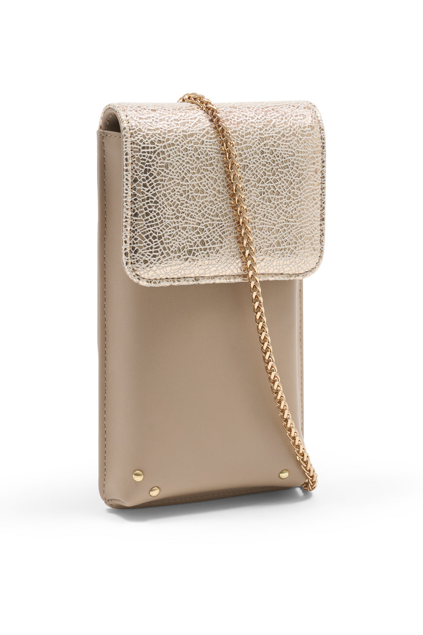 ETUI SMARTPHONE MARJANE BEIGE / DORE