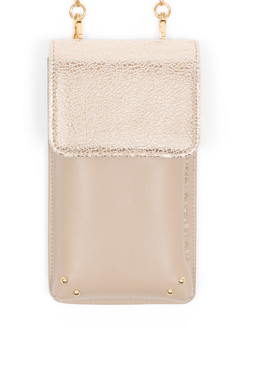 ETUI SMARTPHONE MARJANE BEIGE / DORE