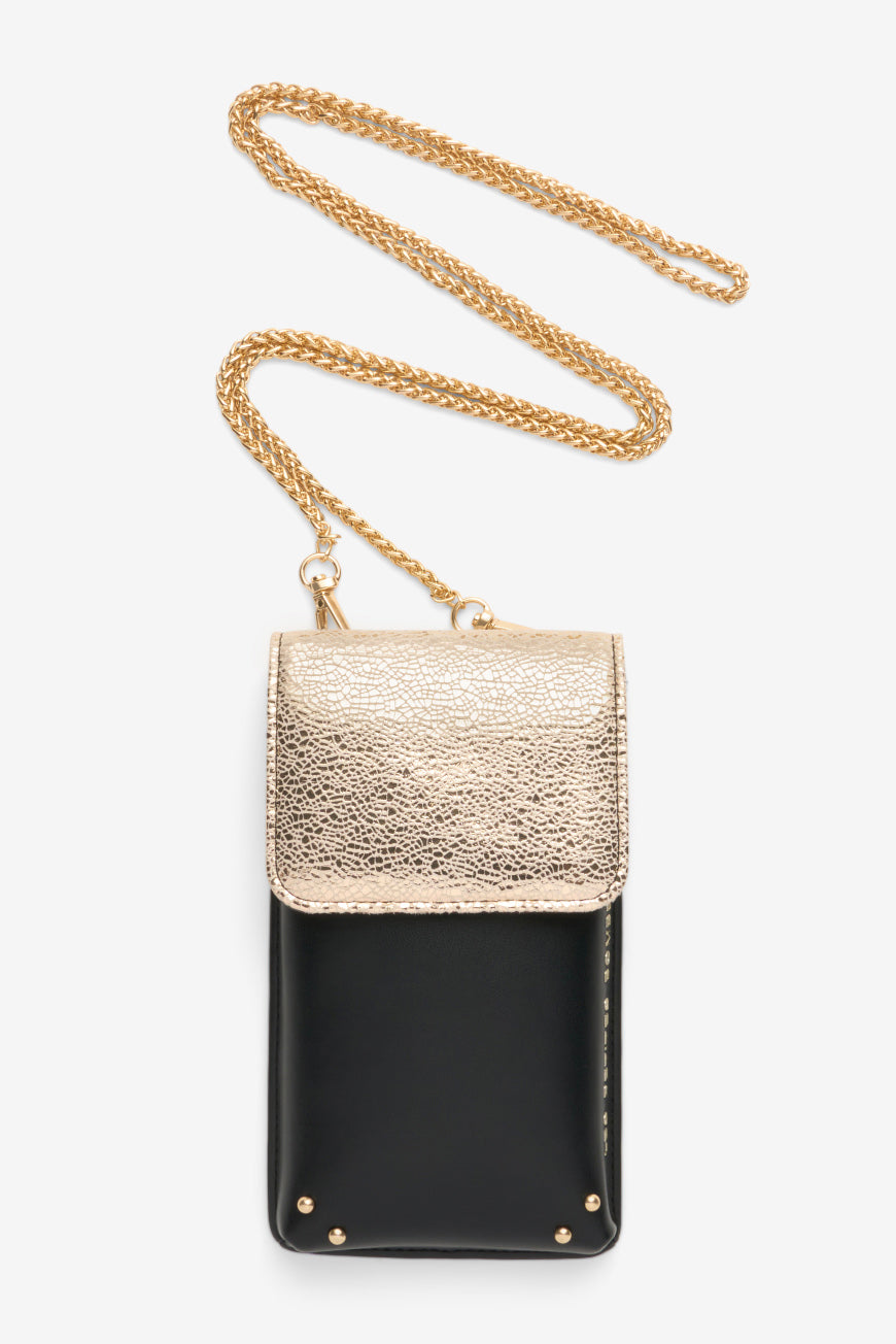 ETUI SMARTPHONE NOIR DORE MARJANE