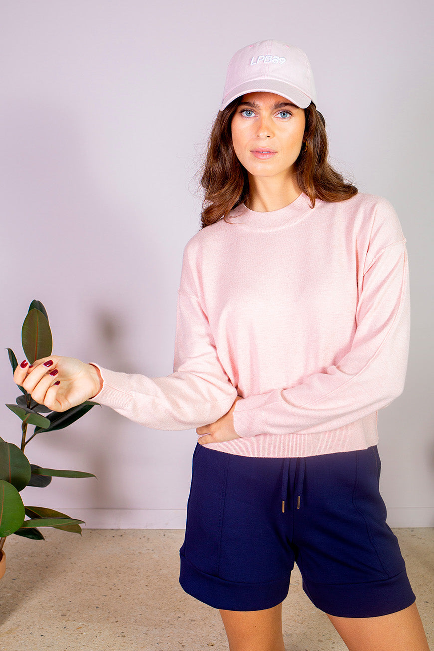 CASQUETTE NIZAN ROSE