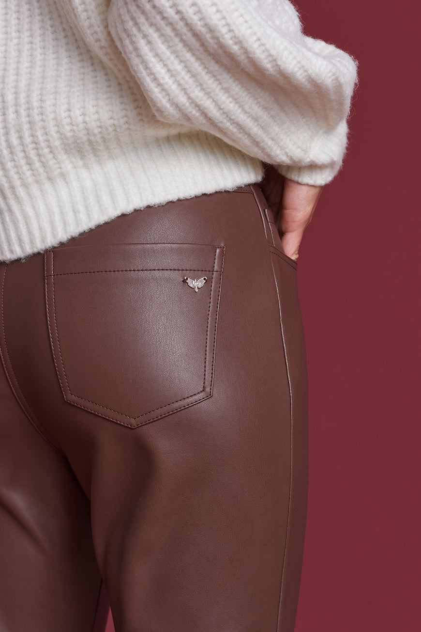 PANTALON EN SIMILI MARIEM