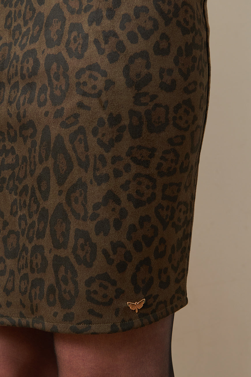 JUPE JASNA LEOPARD