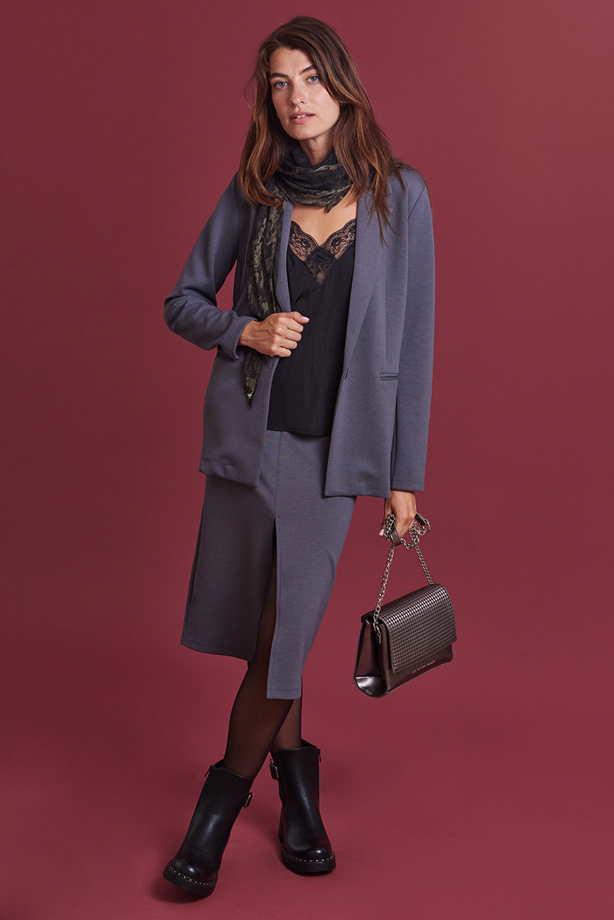 VESTE BLAZER LONGUE MALCIE