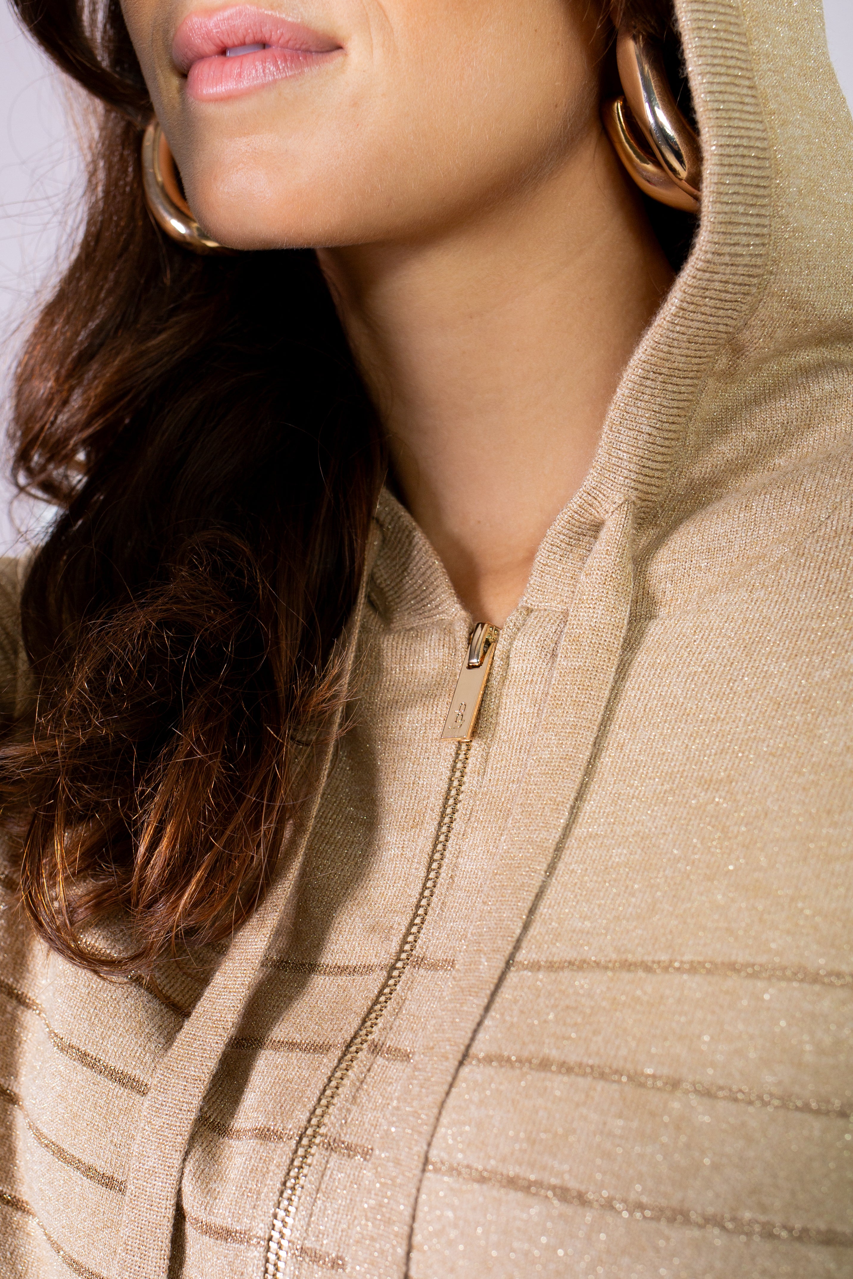 GILET DOHA DUNE RAYURES