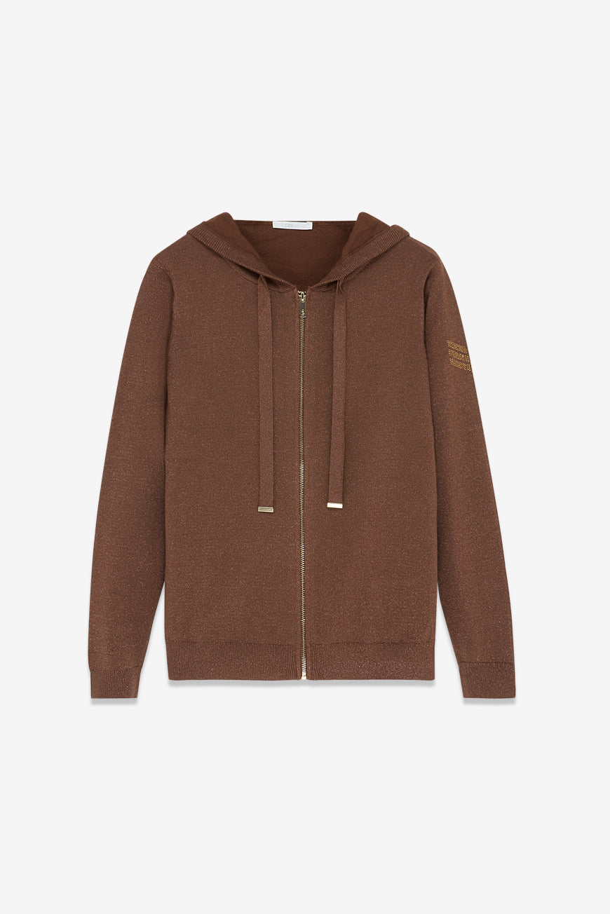 GILET ZIP ET CAPUCHE DOHA