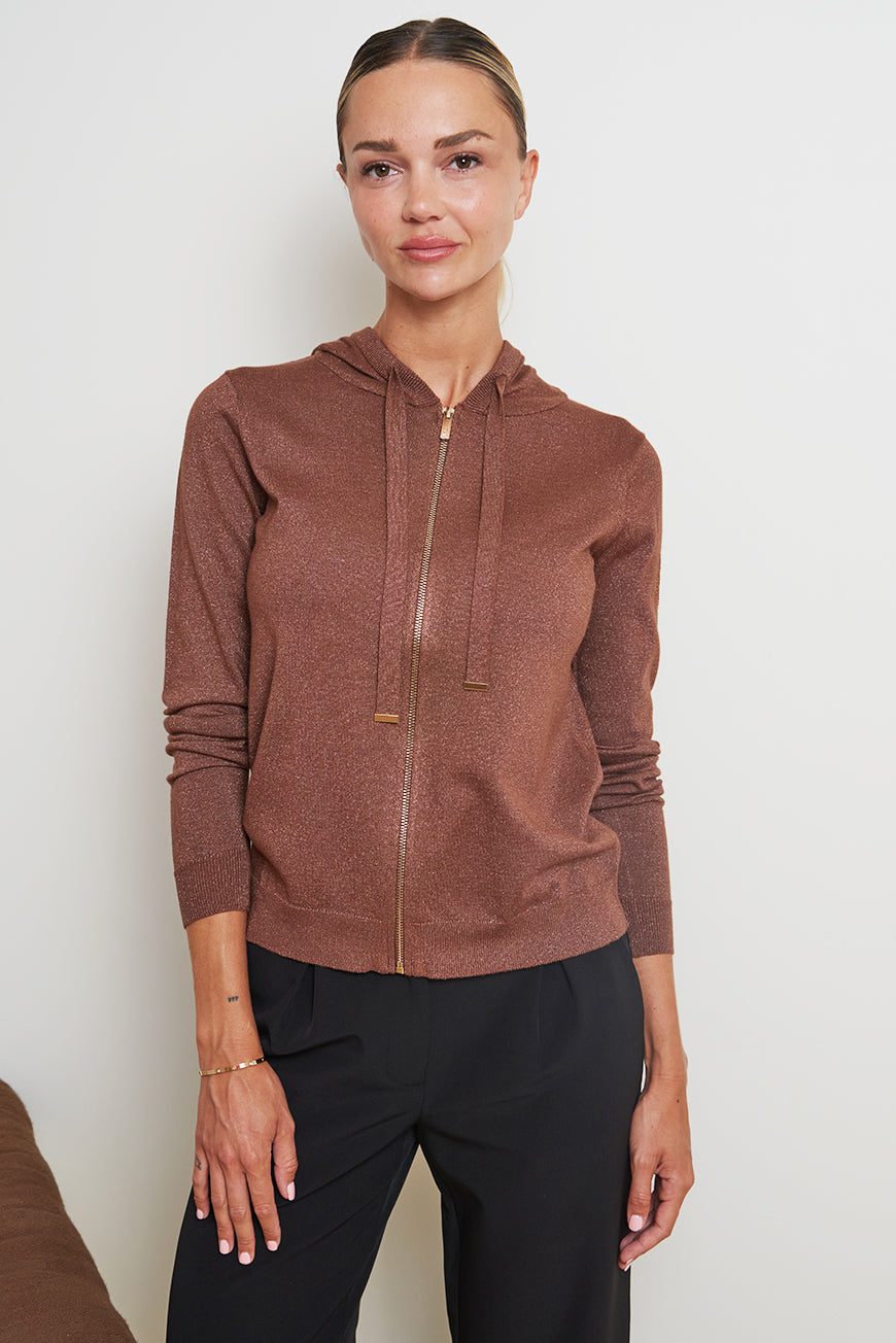 GILET ZIP ET CAPUCHE DOHA