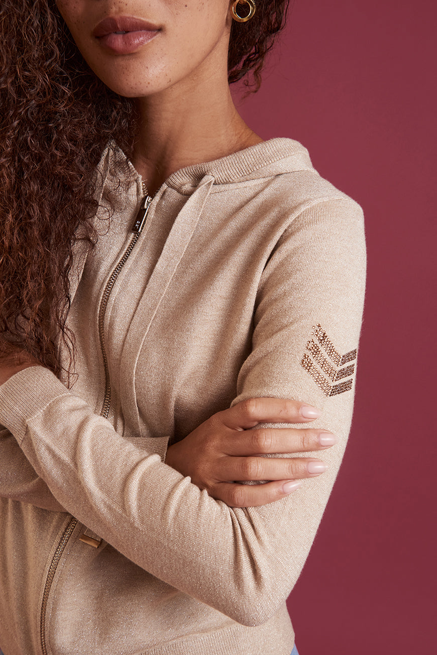 GILET ZIP ET CAPUCHE DOHA