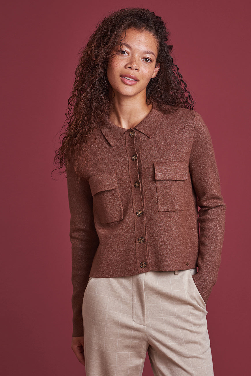 GILET CARDIGAN JOLIANE LES PETITES BOMBES - Main Image