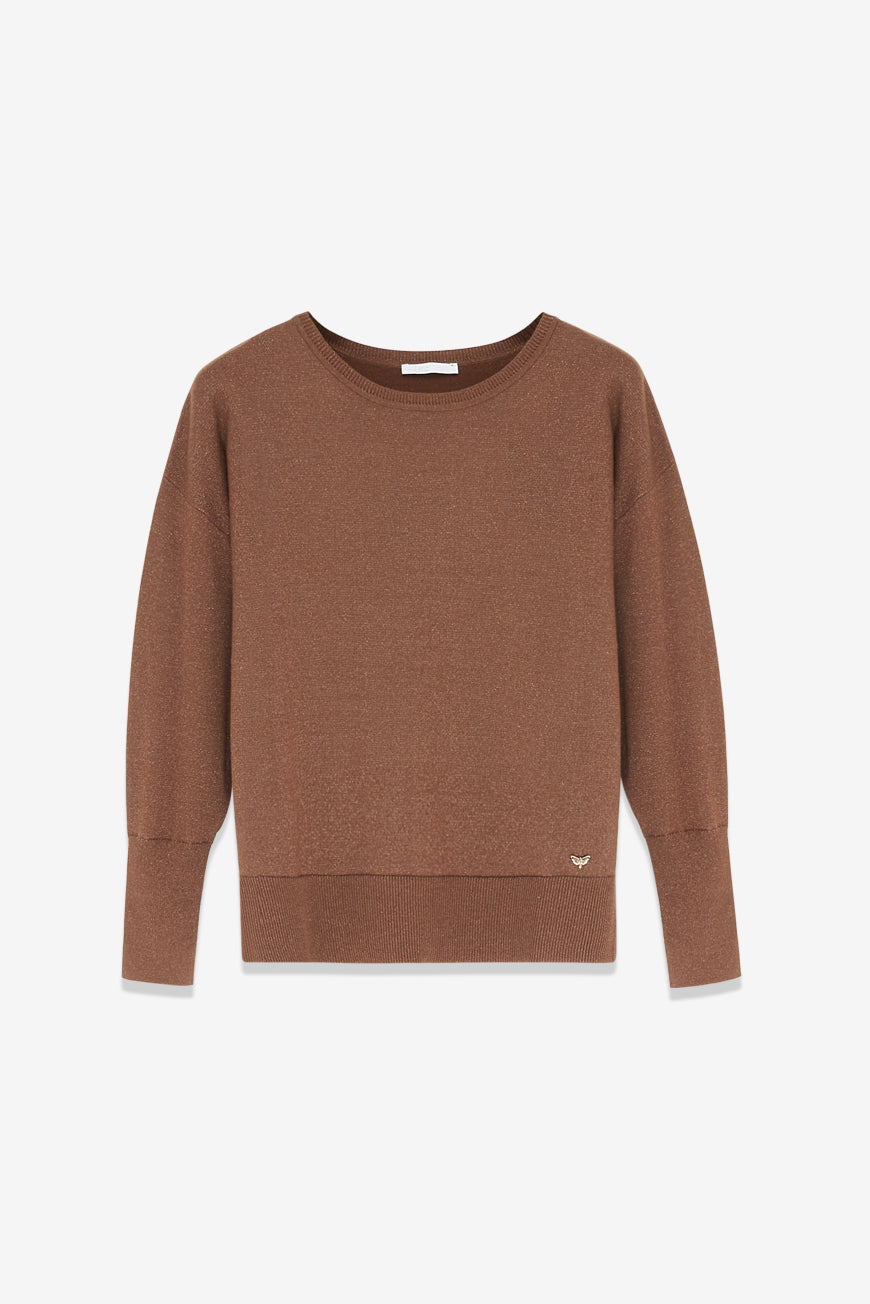 PULL COL ROND GHALIA