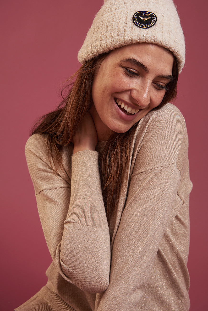PULL COL ROND GHALIA