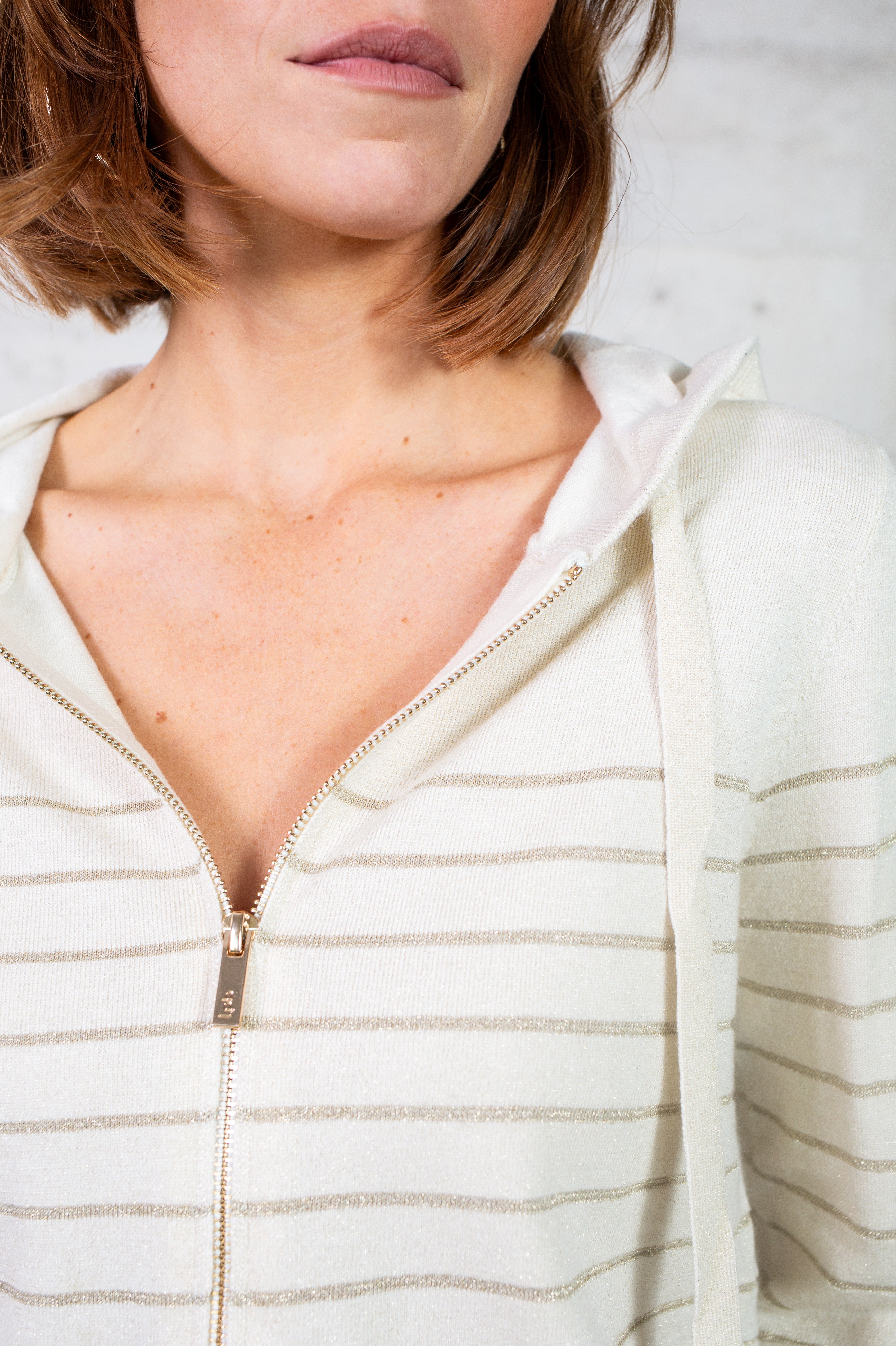 GILET DOHA CRAIE RAYURES