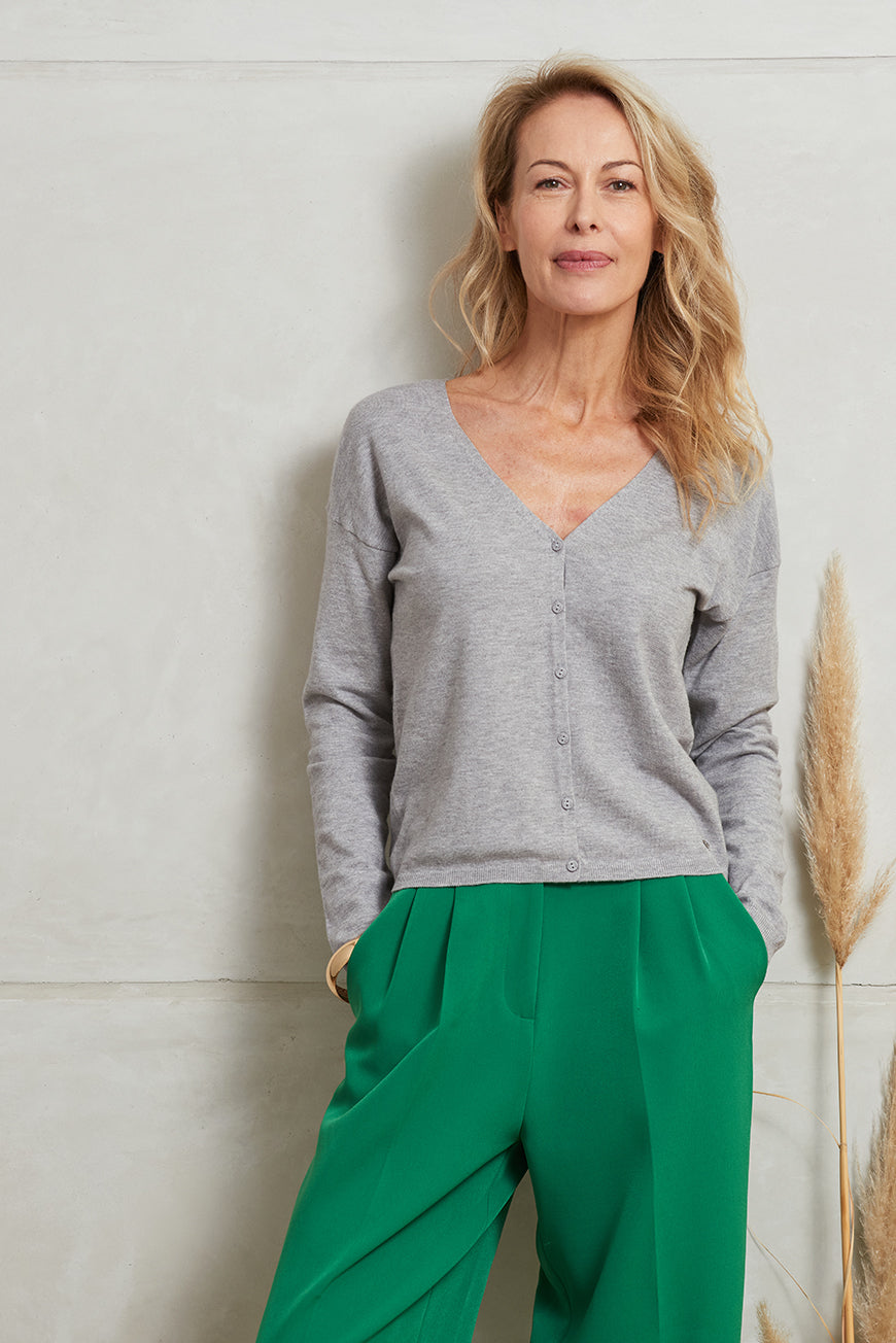 GILET JOLINE GRIS