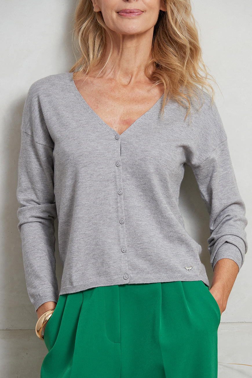 GILET JOLINE GRIS