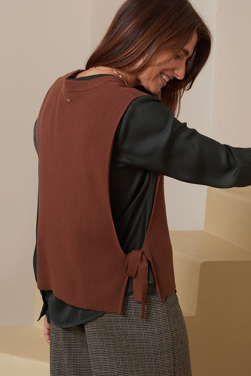 PULL SANS MANCHE MAURANE