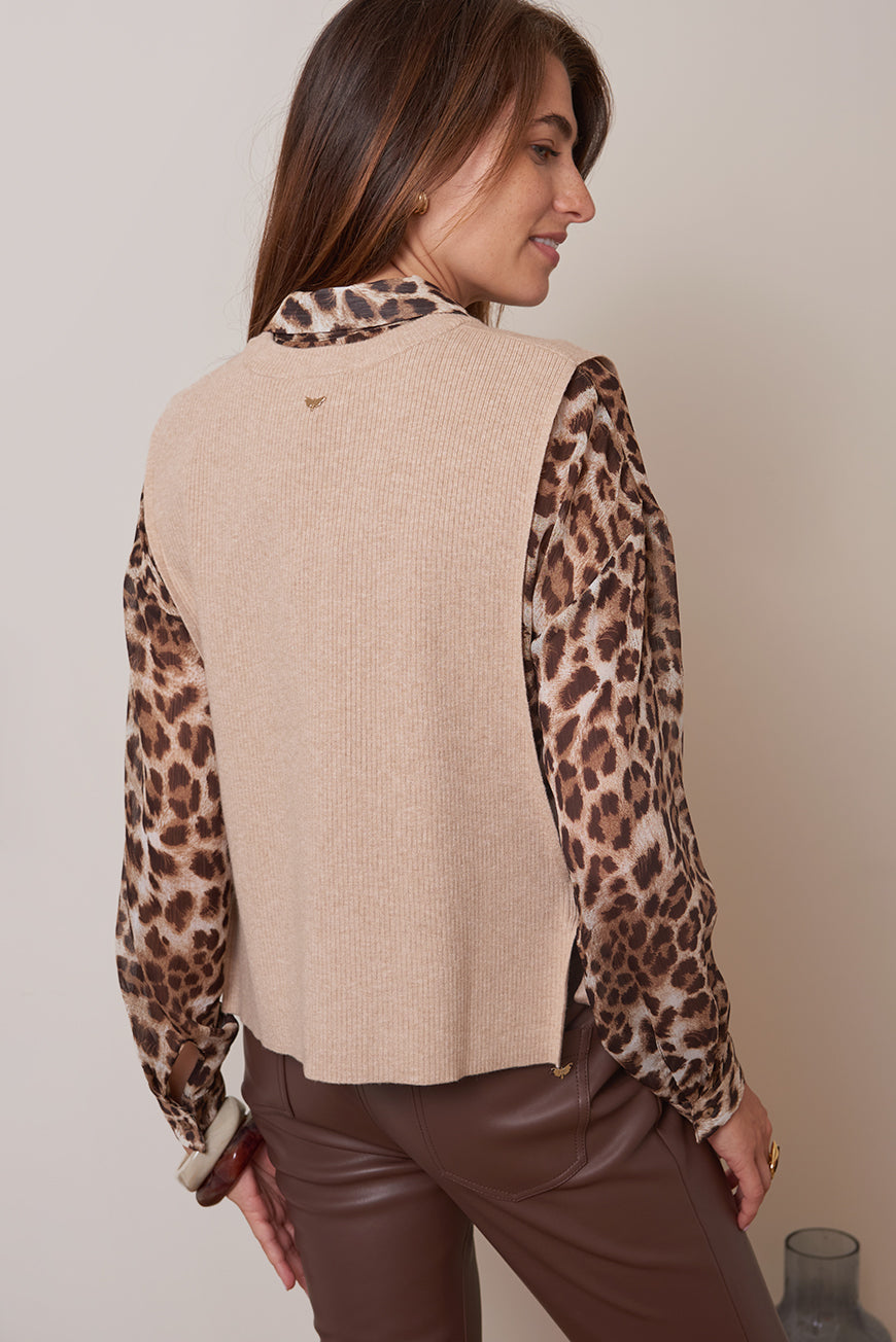 PULL SANS MANCHE MAURANE