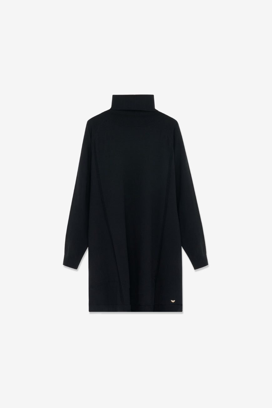 ROBE PULL COL ROULE MYRIAMA