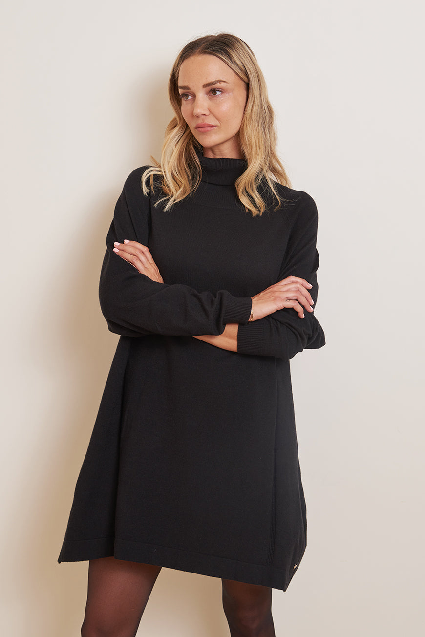 ROBE PULL COL ROULE MYRIAMA