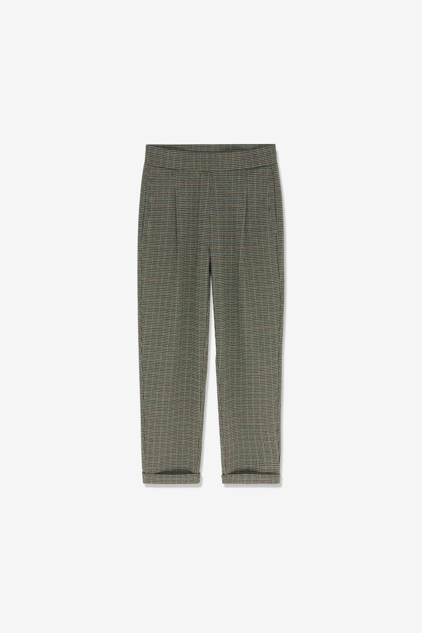 PANTALON A CARREAUX CASSENDRA