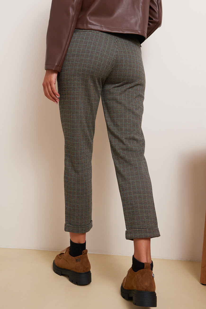 PANTALON A CARREAUX CASSENDRA