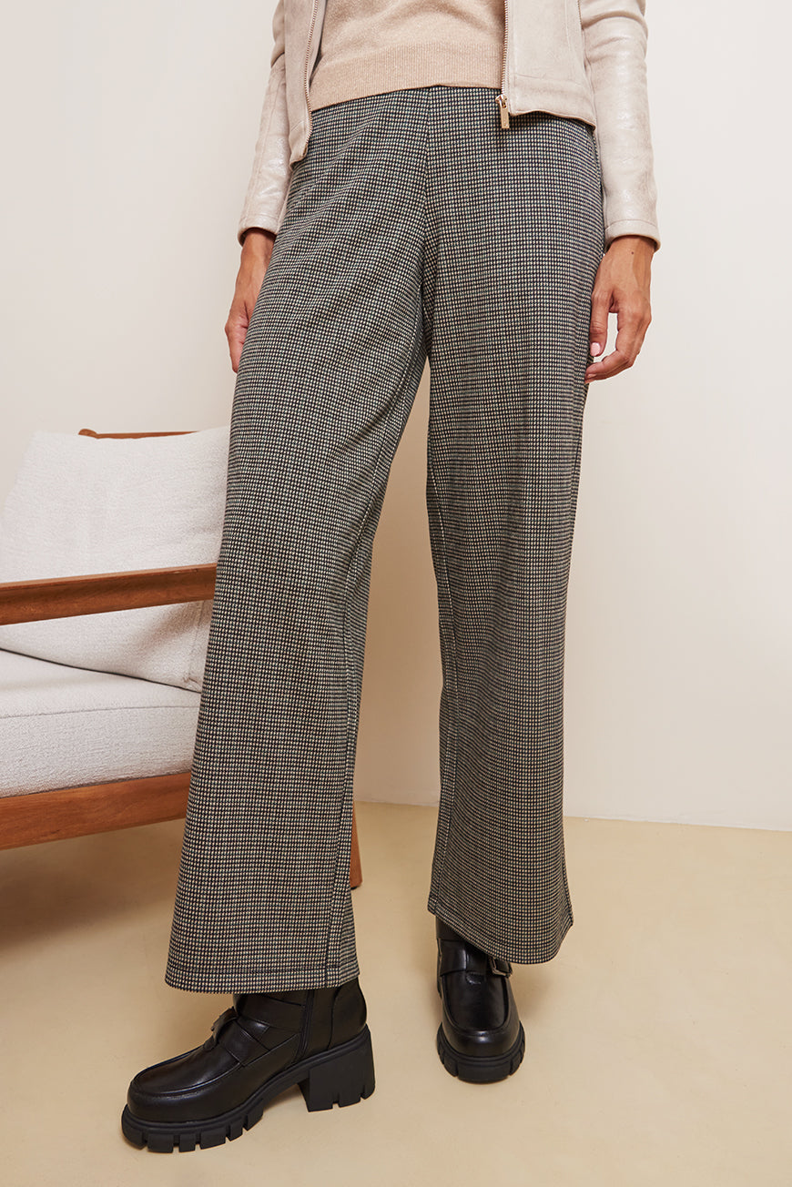 PANTALON A CARREAUX GINA