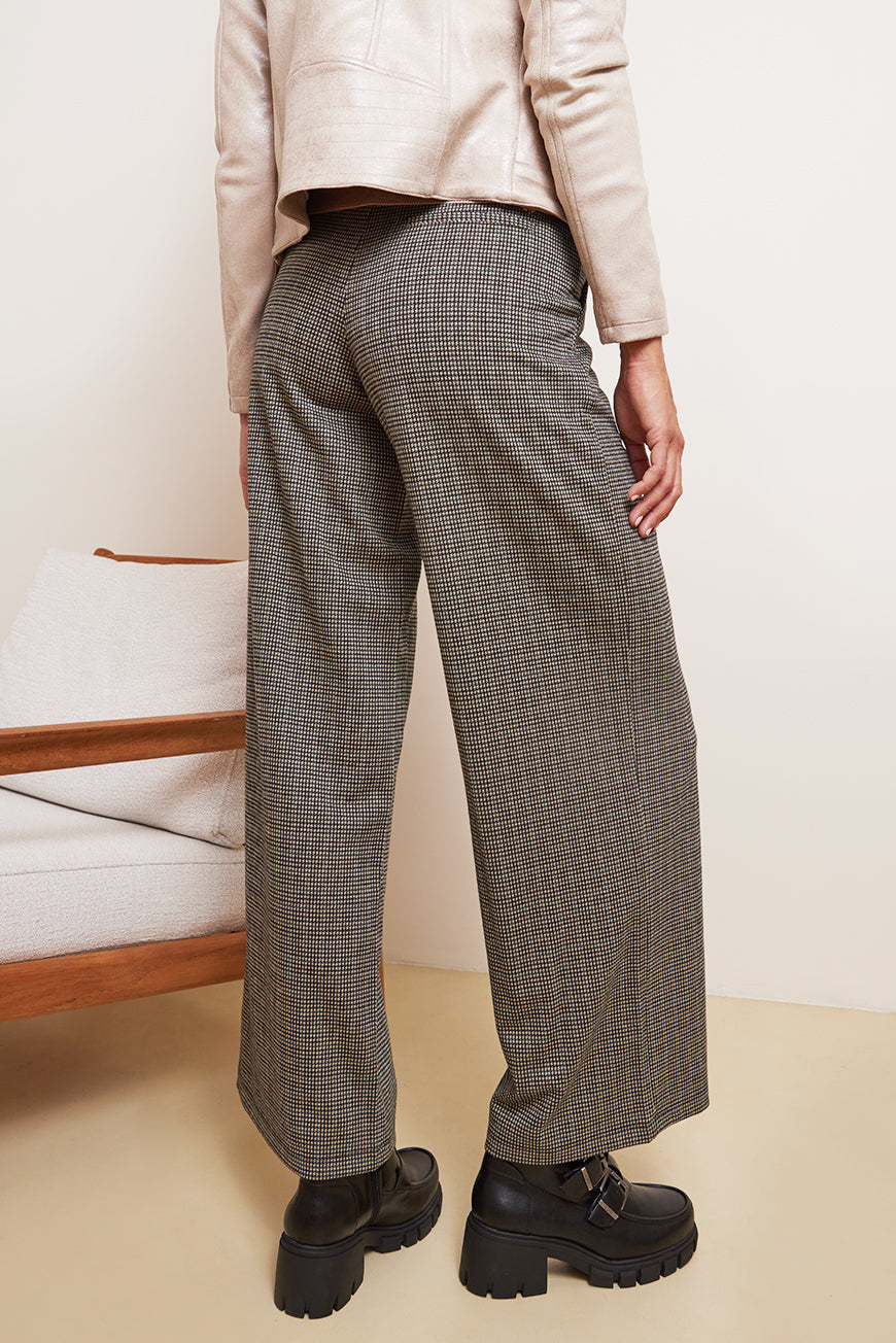 PANTALON A CARREAUX GINA