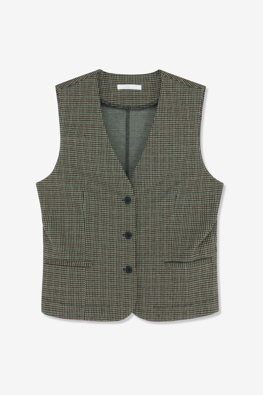 GILET DE COSTUME SANS MANCHE JESSIA