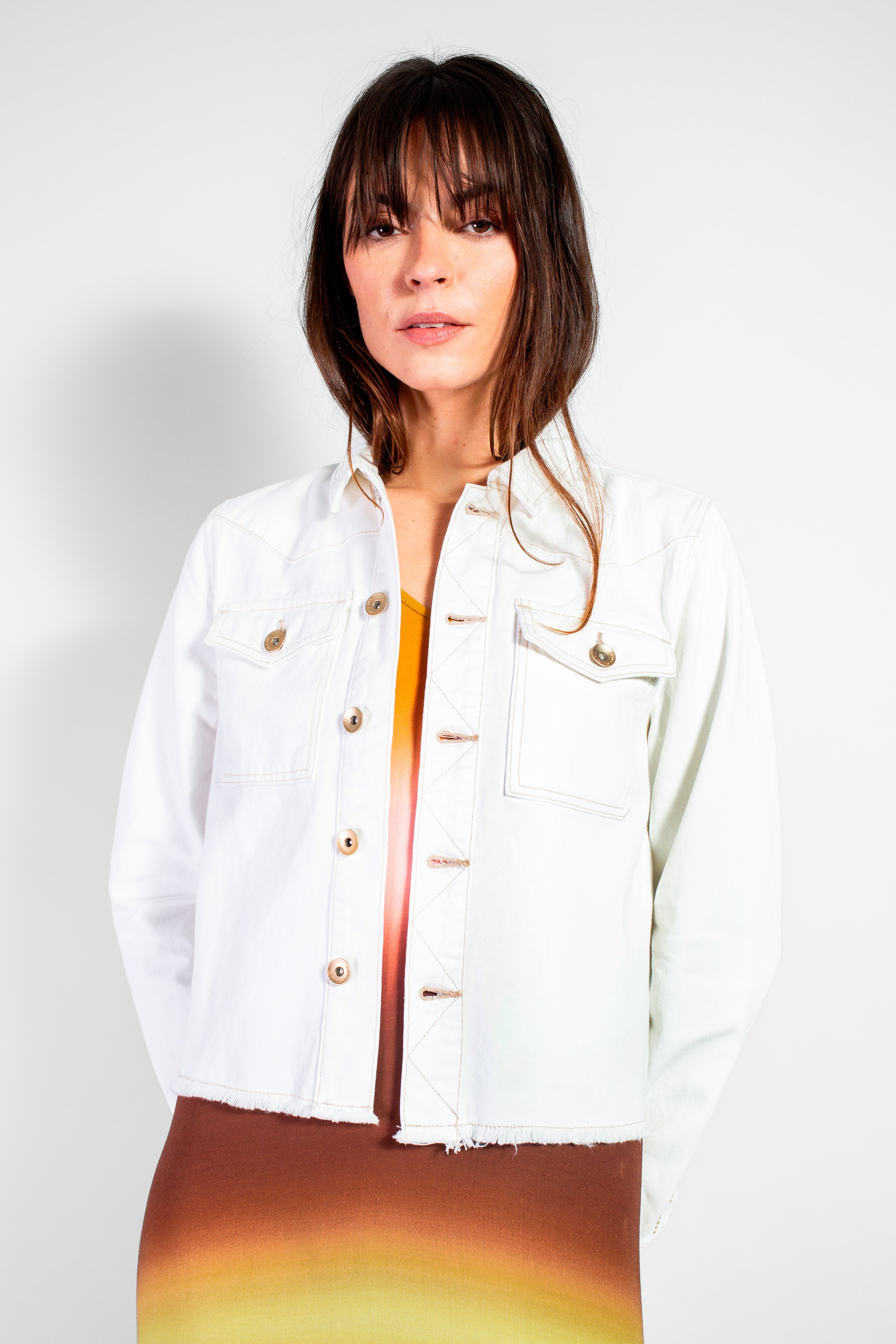 VESTE NAHEMA BLANC
