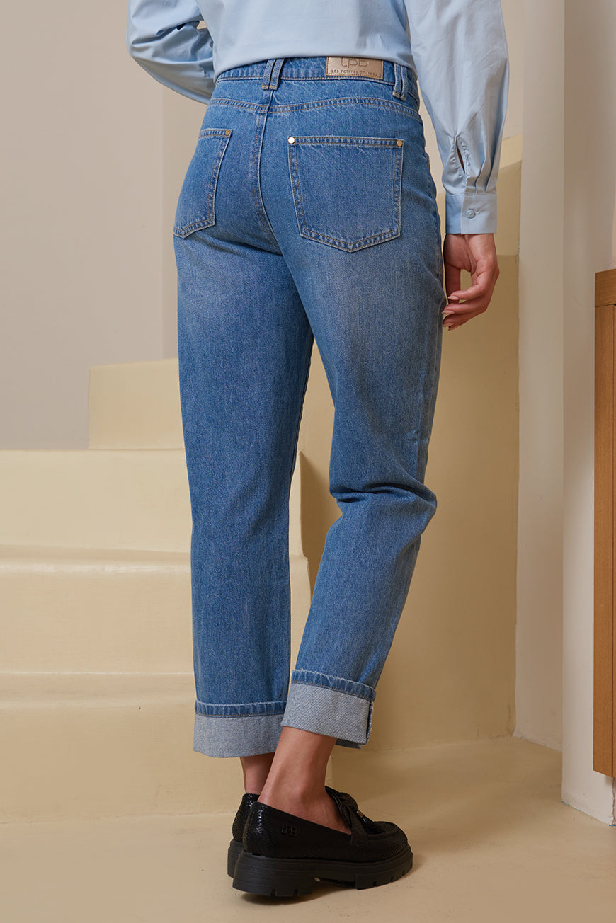 PANTALON REGULAR CROPPED LIDONIA