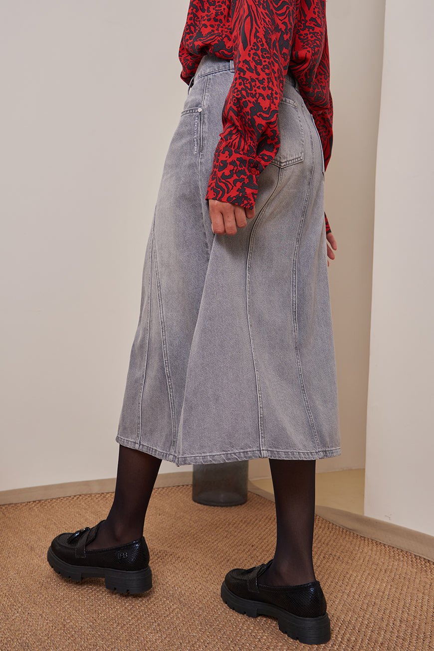 JUPE EN JEAN LINDSEY GREY