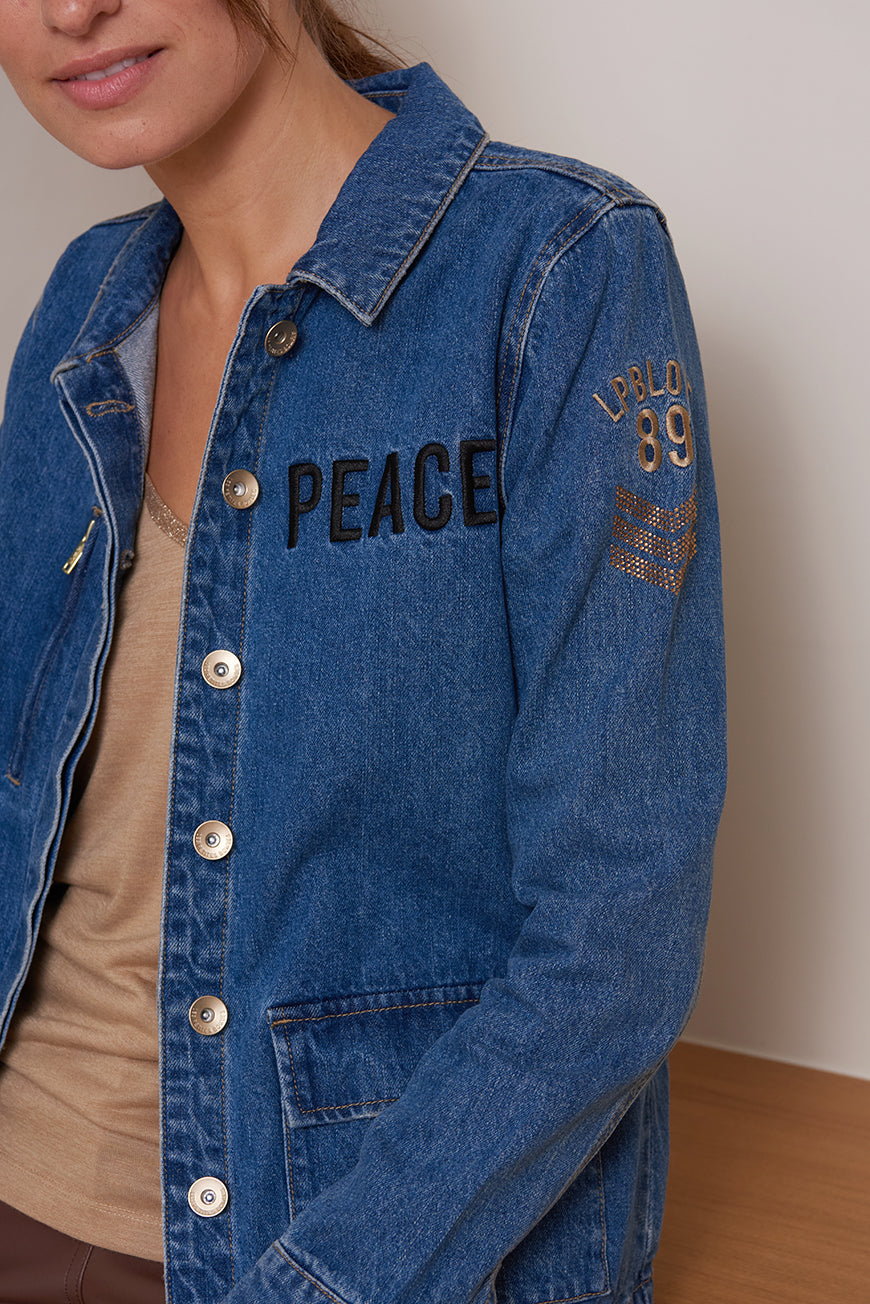 VESTE EN JEAN INDA USED