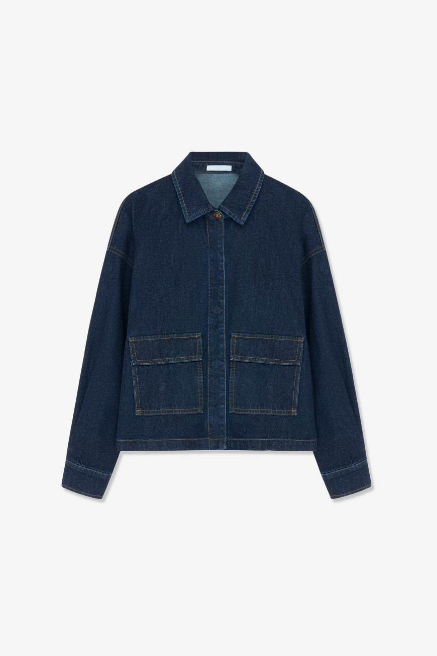 VESTE EN JEAN MINDY BRUT