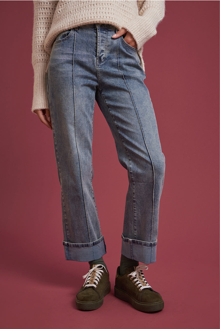 PANTALON BOYFRIEND LARGE MAYLEE