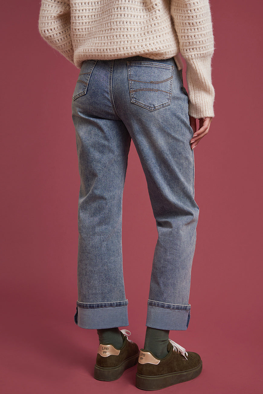 PANTALON BOYFRIEND LARGE MAYLEE