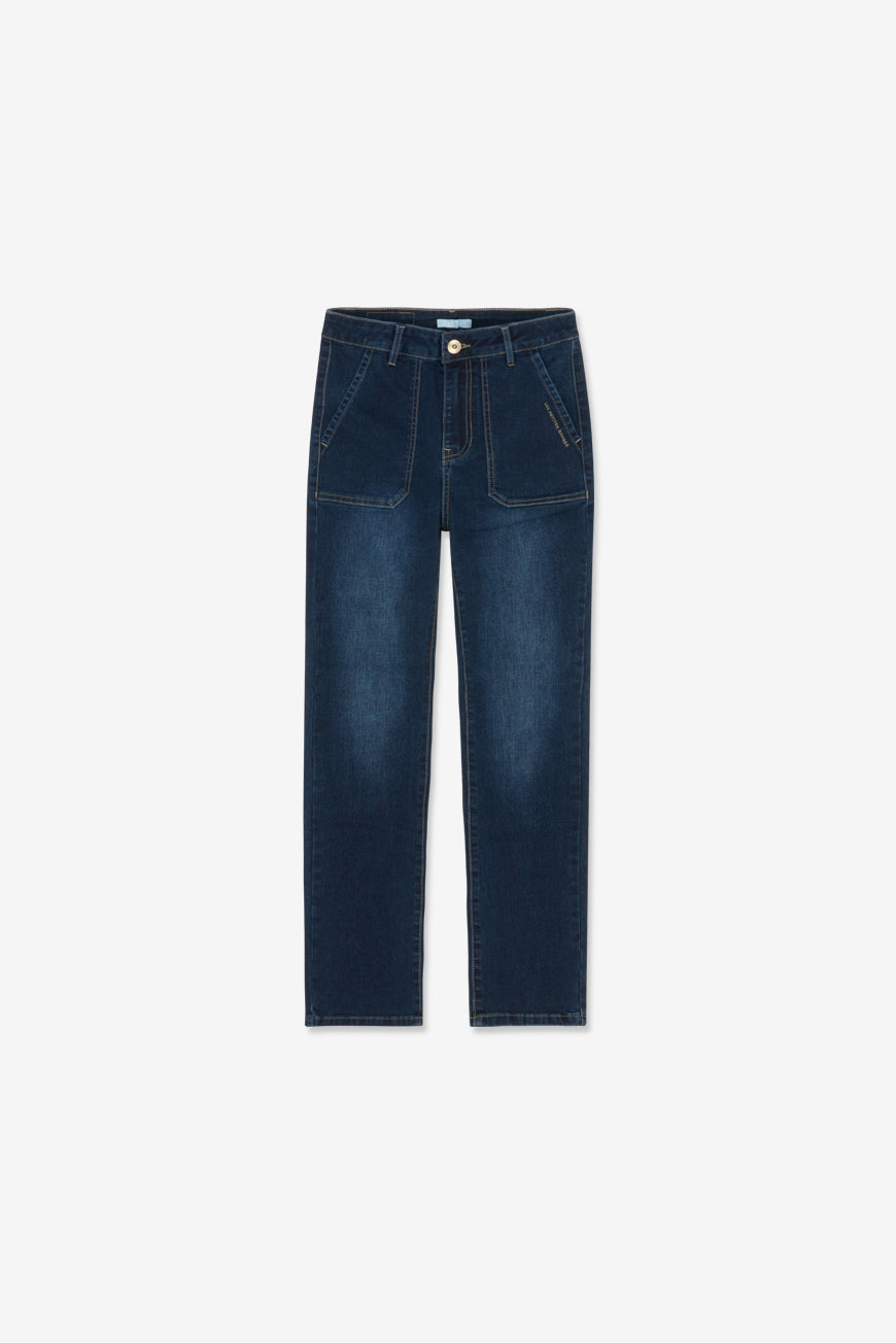 PANTALON BOOTCUT CROPPED INDIANA