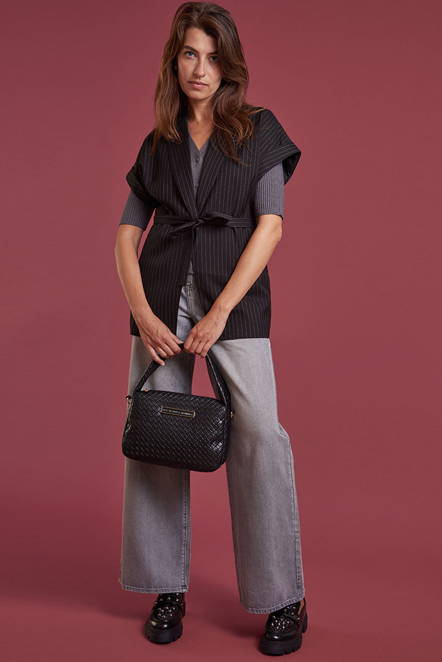 VESTE KIMONO SANS MANCHE MAIDY